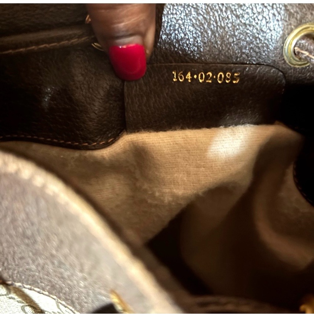 Gucci Men's Duffel Bag in Brown and Cream - Picture 5 of 5